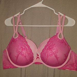 Pink lace Torrid bra